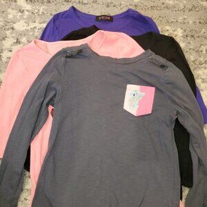 Girls Long-sleeve Tops || sz Small 6-8
